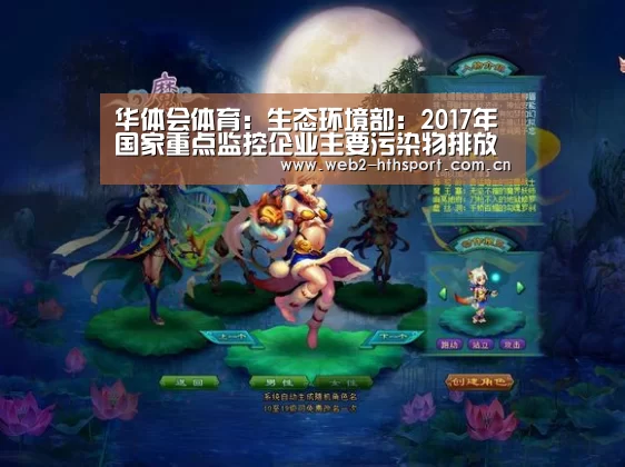 华体会体育:生态环境部:2017年国家重点监控企业主要污染物排放严重超标和处罚情况(图2) 华体会体育
